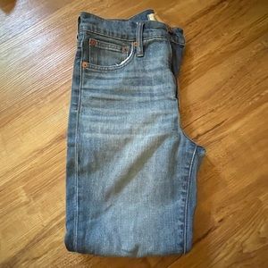 Madewell perfect vintage crop Jean